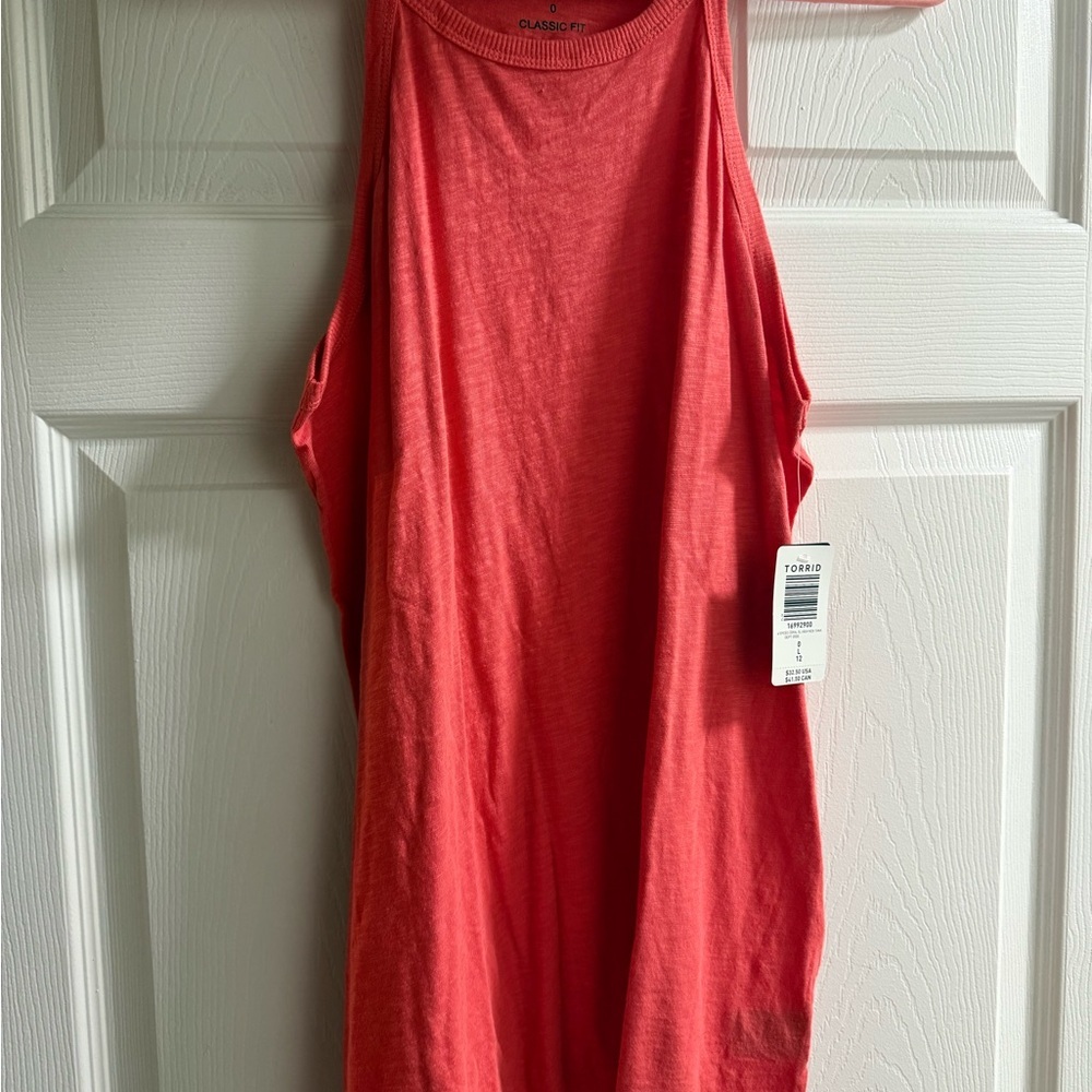Torrid Classic Coral Tank Top Size 0